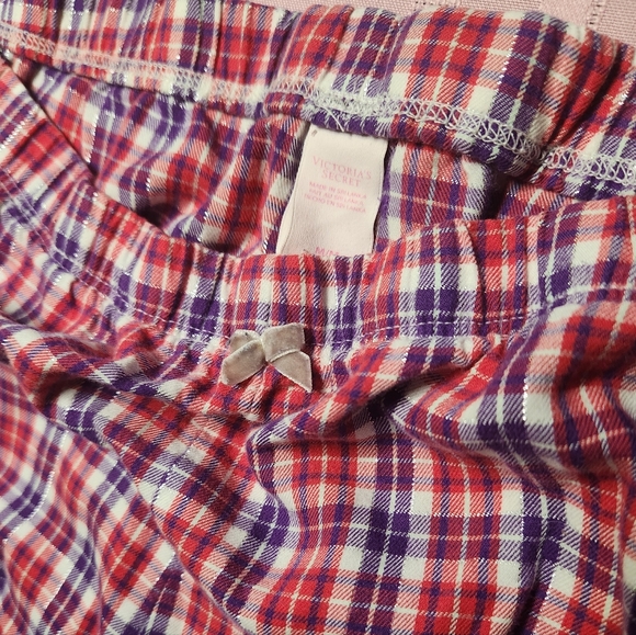 Victoria's Secret Plaid Flannel Pajama Pants sz Medium Women's - Picture 2 of 3